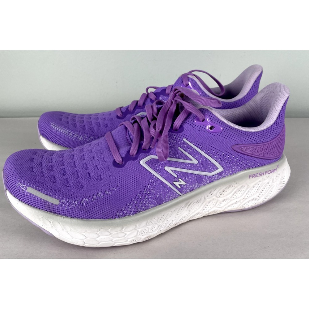 New Balance Shoes Womens 9.5 D Wide Purple Fresh Foam X Running Athletic Walk